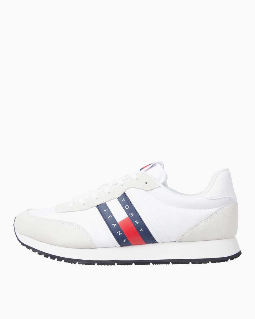 Tommy Hilfiger Runner Casual Low Top Sneakers White