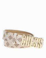 Guess Eveluna Monogram Kemer Cream Logo