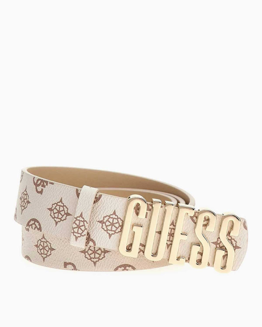 Guess Eveluna Monogram Kemer Cream Logo