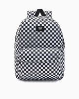 Vans Old Skool Check Damalı Desen Unisex Sırt Çantası Siyah - Beyaz