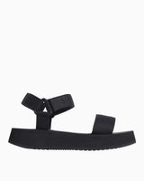 Calvin Klein Velcro Webbin Flat Terlik Triple Black