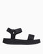 Calvin Klein Velcro Webbin Flat Terlik Triple Black