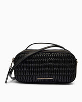 Calvin Klein Kırma Dantelli Camera Bag Kadın Çapraz Askılı Çanta Black