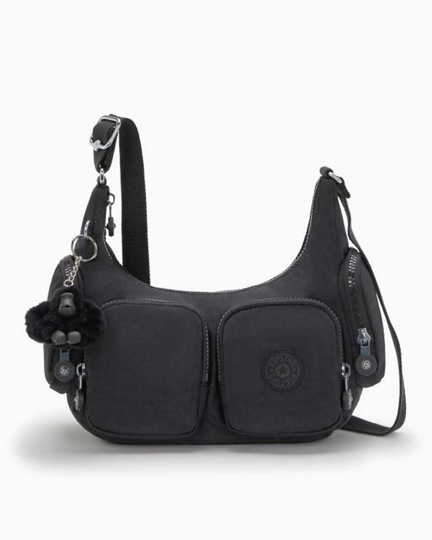Kipling Rikka S Çapraz Askılı Çanta Black Noir