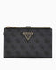 Guess Access Çift Fermuarlı Organizer Kadın Cüzdan Coal Logo