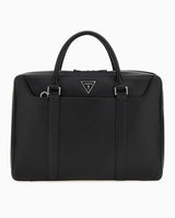 Guess Metal Logolu Askılı Evrak Çantası Black