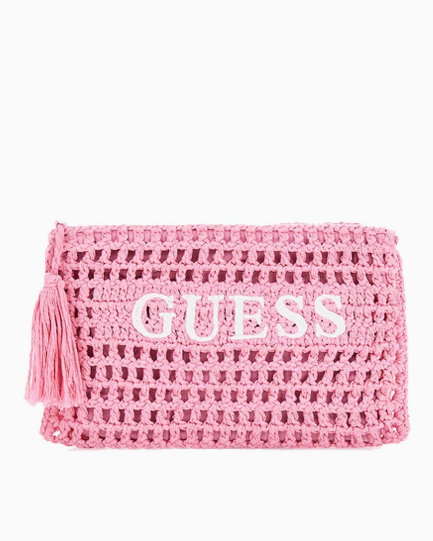 Guess Pochette Accessories Portföy Çanta Jelly Pink