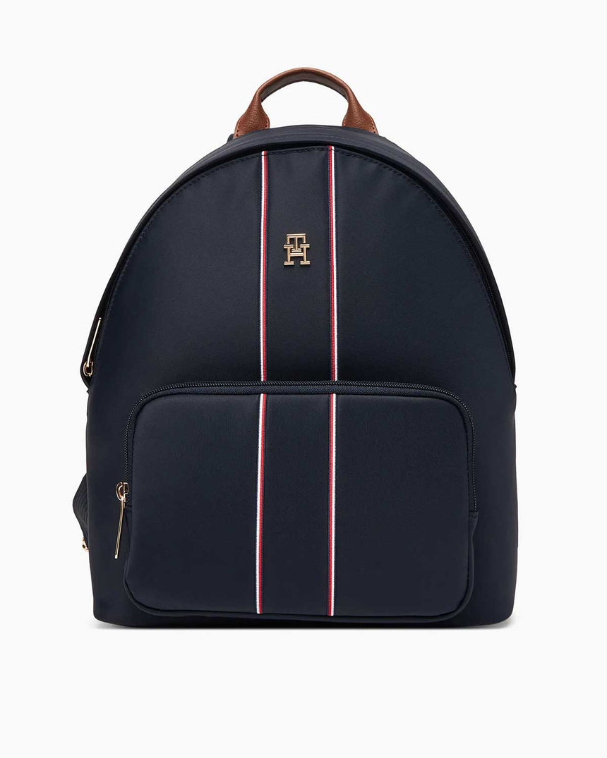Tommy Hilfiger Popette Dome Kadın Sırt Çantası Space Blue Corp