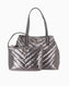 Guess Vikky Tote Omuz Çantası Pewter