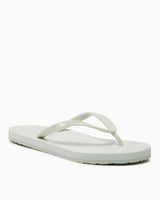 Calvin Klein Flip Flop Deboss Logo Met Kadın Parmak Arası Terlik Milky Green