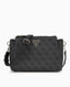Guess Noelle Compartment Crossbody Çapraz Askılı Çanta Coal Logo