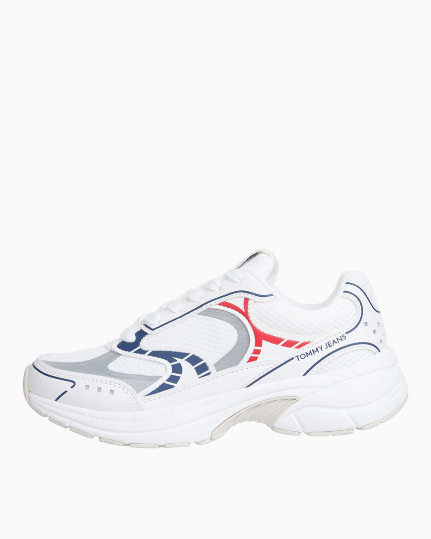 Tommy Hilfiger Archive Low Top Sneaker Ecru