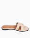 Tommy Hilfiger Logo Strap Mule Flat Sandalet Misty Blush