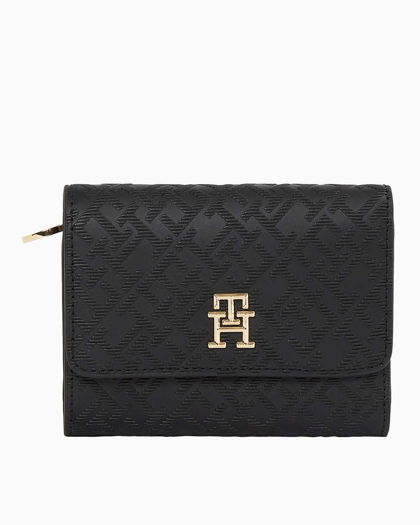 Tommy Hilfiger Distinct Trifold Cüzdan Black