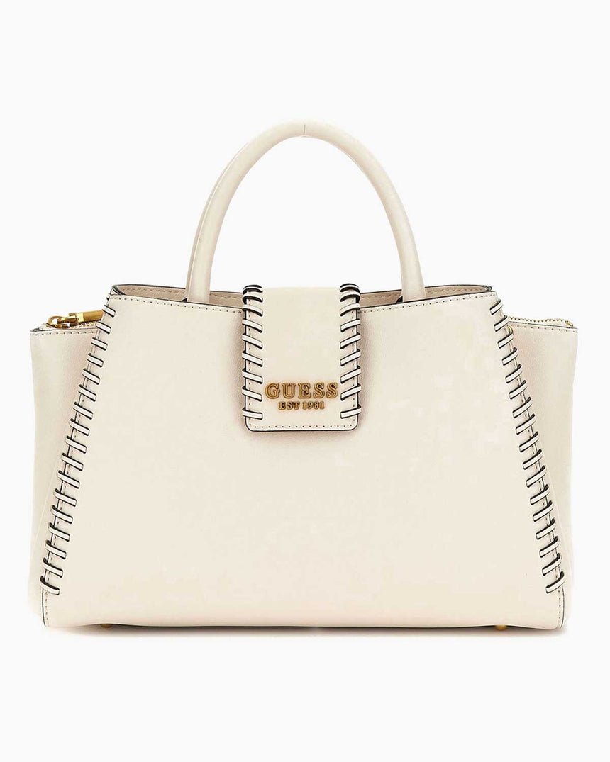 Guess Libera Satchel Mini El Çantası Stone