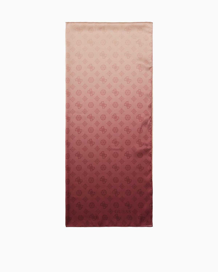 Guess Cresidia Logolu Şal Beige Multi