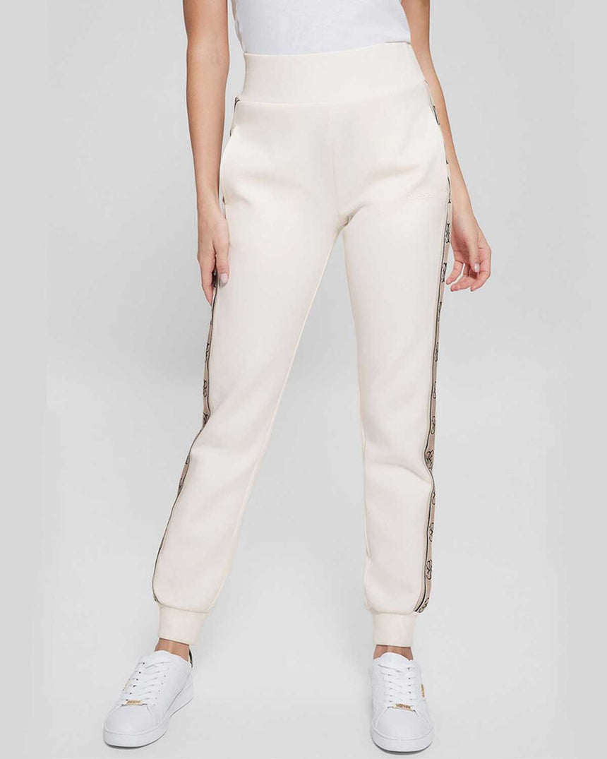 Guess Britney Pamuklu Regular Fit Cepli Jogger Eşofman Altı Ocean Salt