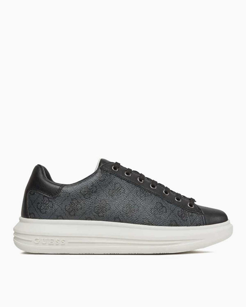 Guess Vibo Cupsole Monogram Sneakers Coal