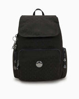 Kipling City Zip S Elevated Jacquard BLACK SIGNATURE JQ
