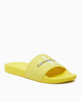 Calvin Klein Slide Monogram Flip Flops Logolu Terlik Yellow