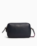 Tommy Hilfiger Logo Bantlı Kadın Çapraz Askılı Kamera Çantası Space Blue