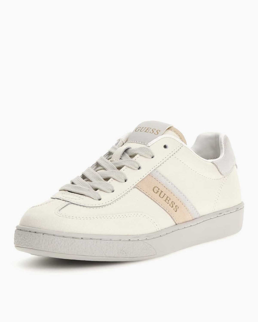 Guess Nolinas Nubuk Deri Sneaker White