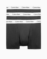 Calvin Klein Trunk 3Pk Underwear Bottoms Boxer Black/Black