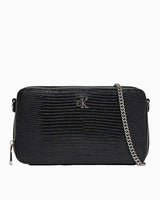 Calvin Klein Kertenkele Kabartmalı Mini Kadın Cüzdan Black