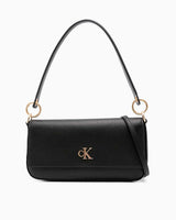 Calvin Klein Minimal Monogramlı Kadın Omuz Çantası Na Black