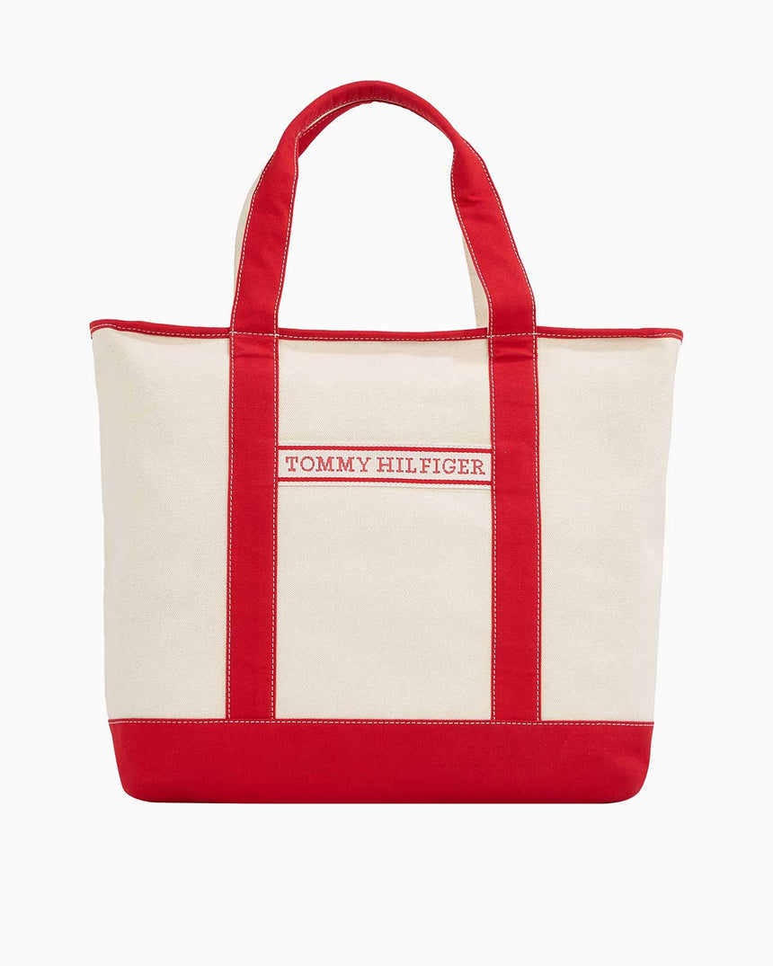 Tommy Hilfiger Summer Canvas Omuz Çantası Primary Red