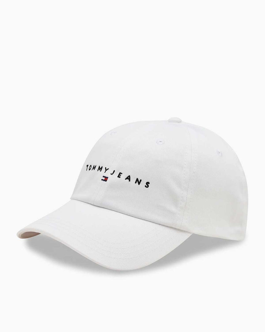 Tommy Hilfiger Linear Logo Şapka White