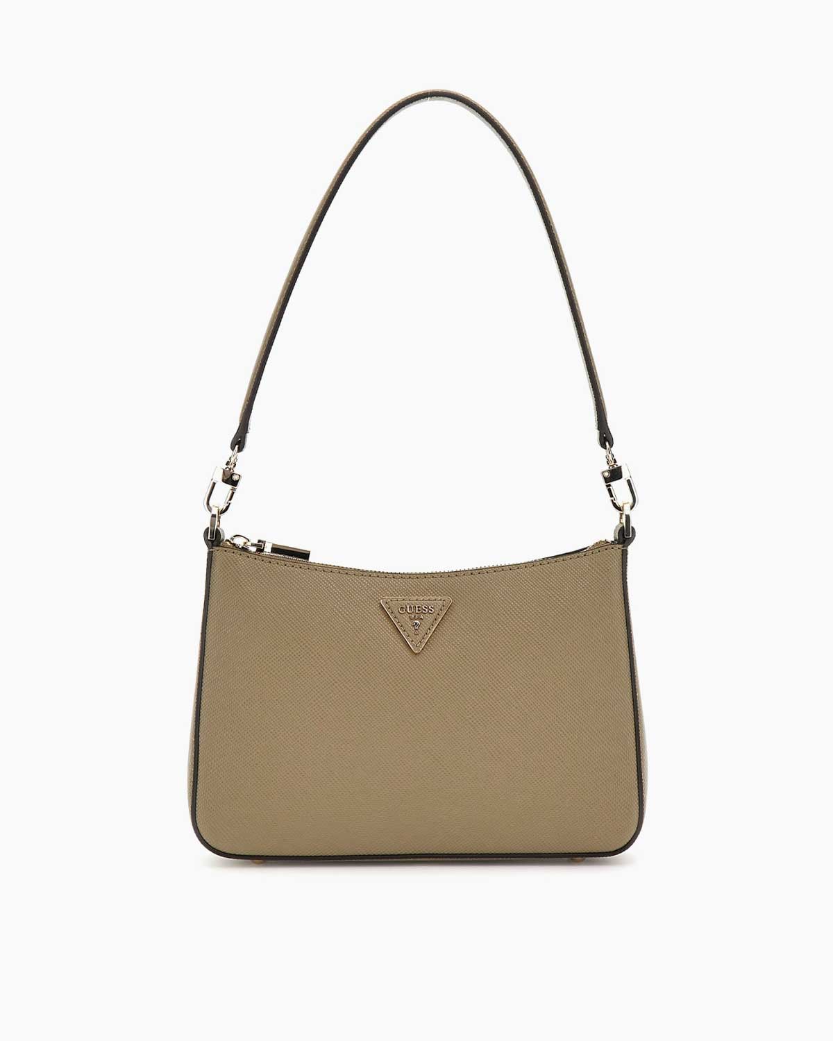 Guess Eco Jazlynn Logolu Omuz Çantası Sage - ECANTA