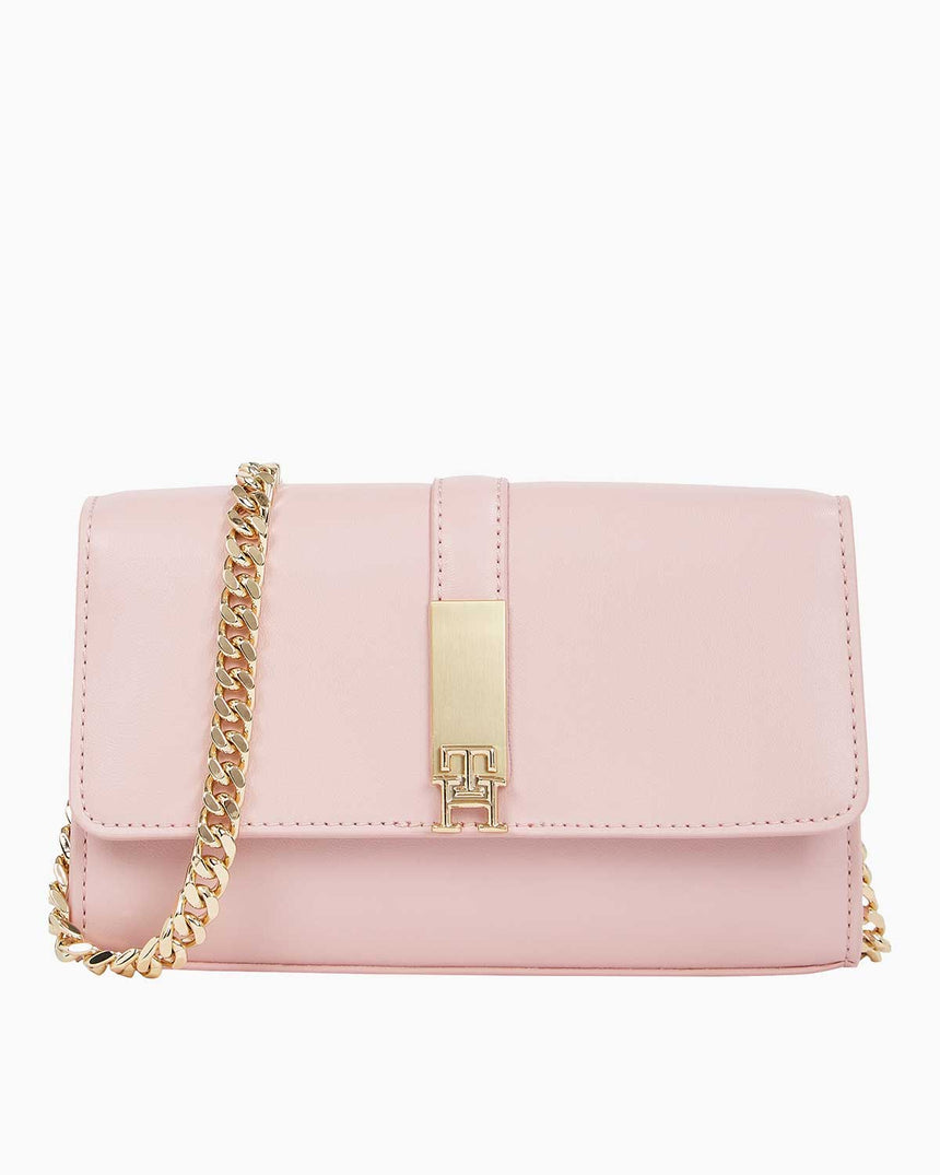 Tommy Hilfiger Heritage Mini Çapraz Askılı Çanta Foggy Pink