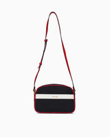 Us Polo Assn Logolu Çapraz Askılı Çanta Lacivert - Kırmızı - Beyaz