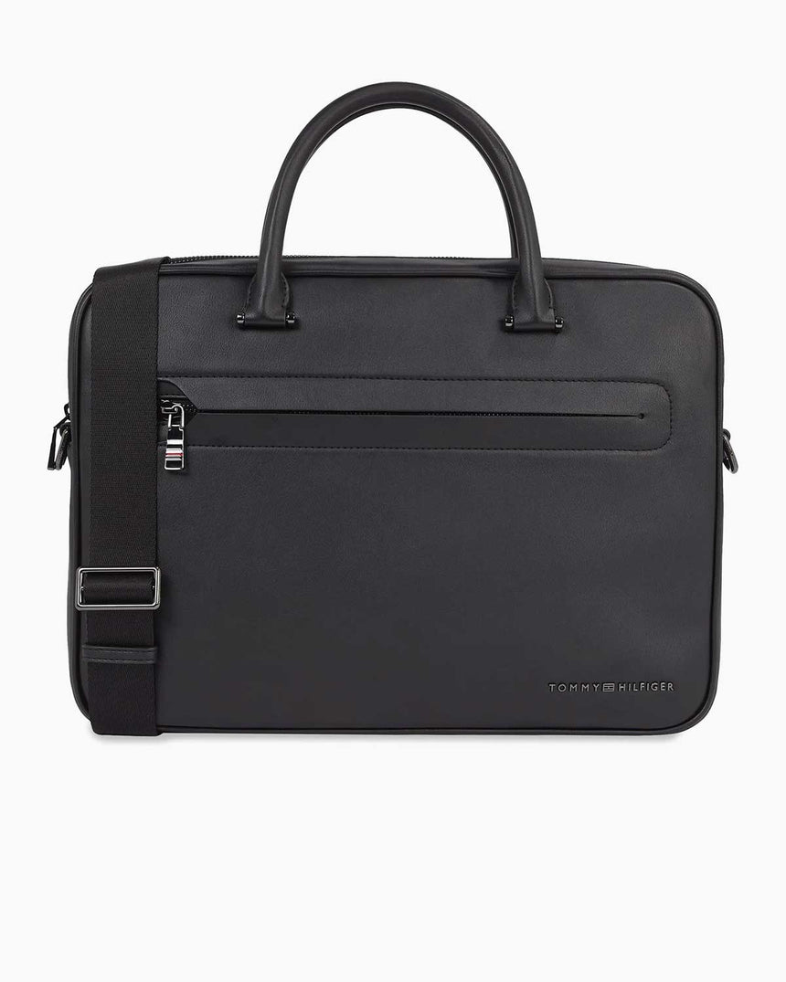 Tommy Hilfiger Modern Computer Evrak Çantası Black