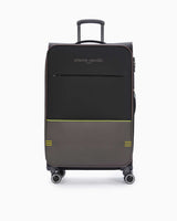 Pierre Cardin Büyük Boy Kumaş Valiz Siyah