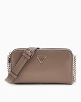 Guess Daryna Statüs Zİncir Detaylı Çapraz Askılı Çanta Dark Taupe