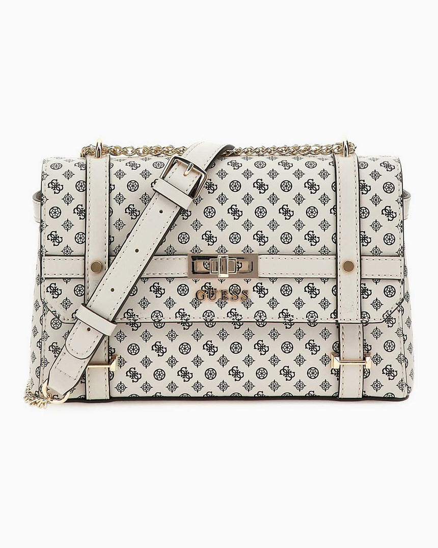 Guess Emilee Satche Logolu El Çantası Stone Logo