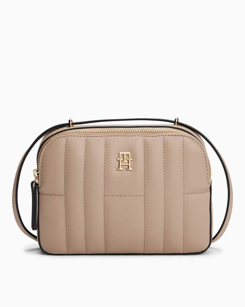 Tommy Hilfiger Feminen Kadın Çıkartılabilir Askılı Kamera Çantası Coastal Taupe