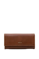 Isola Selly Kadın Hakiki Deri Cüzdan Taba