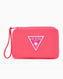 Guess Scuba Pochette Mini Cüzdan Neon Pink