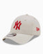 New Era League Essential 9 Forty Ny Şapka Bej