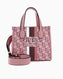 Guess Silvana Compartment Monogram Mini El Çantası