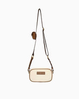 Nautica Mini Cüzdanlı Çapraz Askılı Çanta Bej - Taba