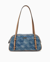Guess Cerelia Ayarlanabilir Omuz Çantası Denim Logo