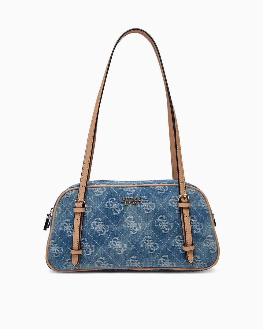 Guess Cerelia Ayarlanabilir Omuz Çantası Denim Logo
