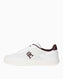 Tommy Hilfiger Heritage Logolu Sneaker White/Burgundy Velvet