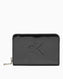 Calvin Klein Sculpted Med Zip Around Im Kadın Cüzdan Black