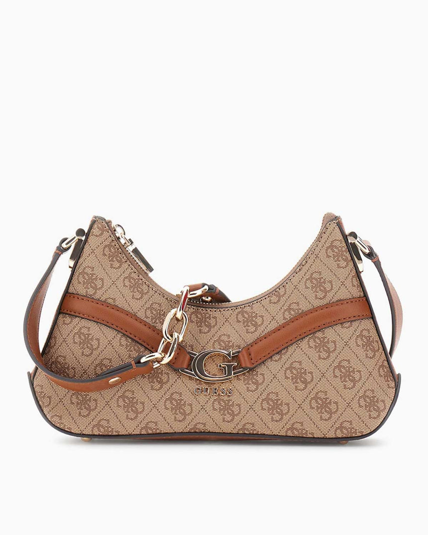 Guess Access Dea Kadın El Çantası Latte Logo