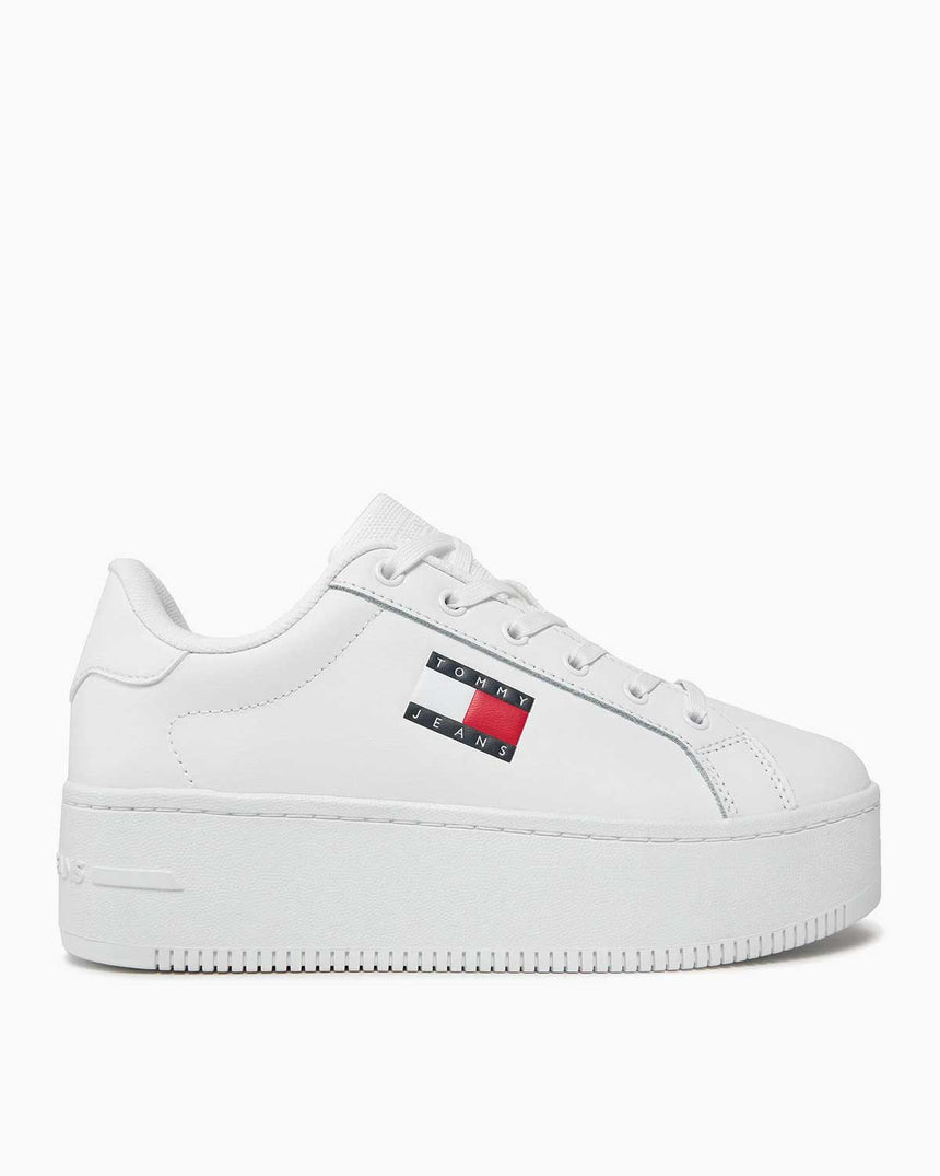 Tommy Hilfiger Flatform Low Top Sneakers White